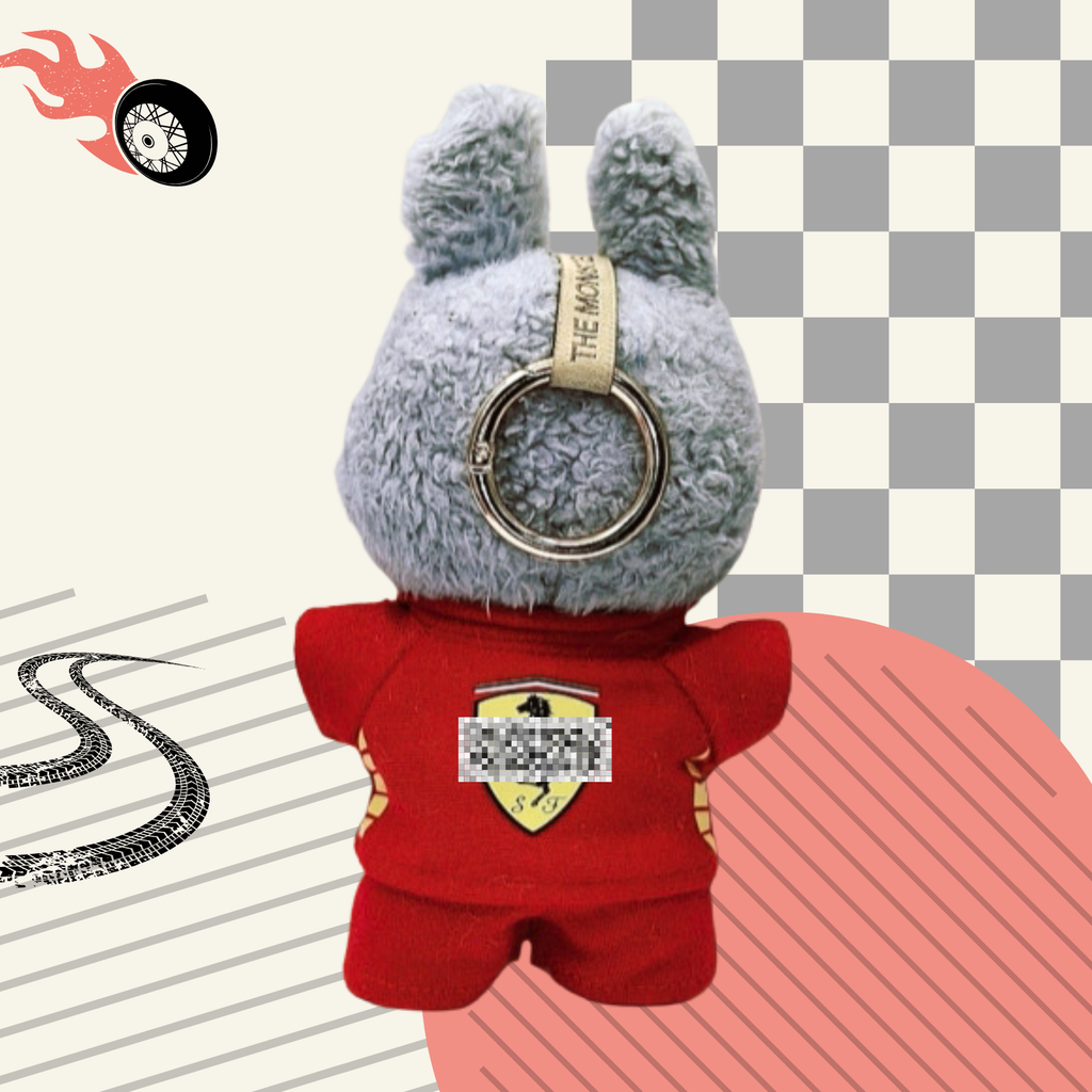 Labubu Track Day F1 Team Kit Outfit Custom Racing Suit for Pop Mart Dolls