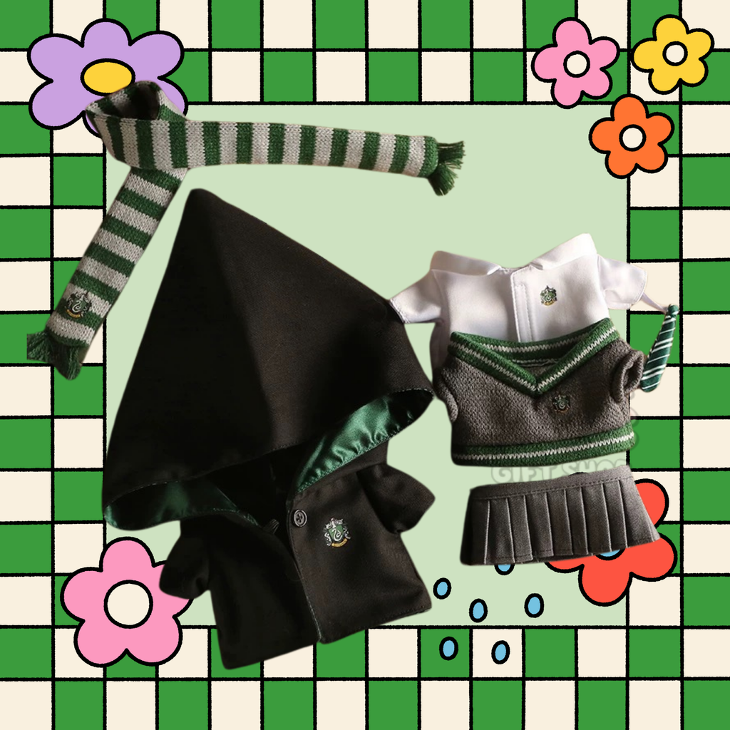 Labubu Four House of Enchantment Outfit Wizard Robe Set for Pop Mart Doll