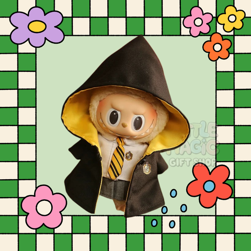Labubu Four House of Enchantment Outfit Wizard Robe Set for Pop Mart Doll