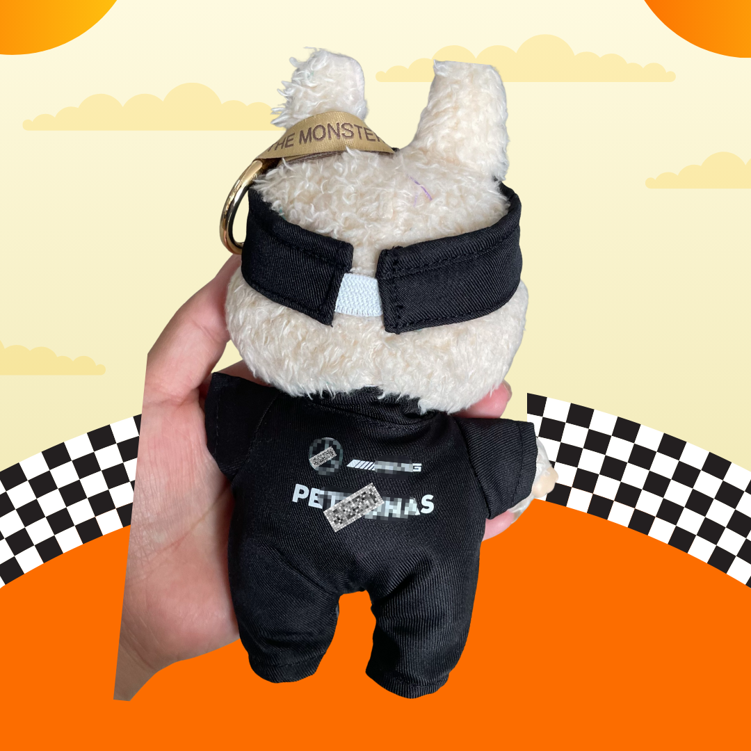 Labubu Racing Outfits – Motorsports-Inspired Doll Cosplay Set for Pop Mart Figures